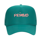 PRIMUS “Signal” Trucker Hat – Teal & Pink